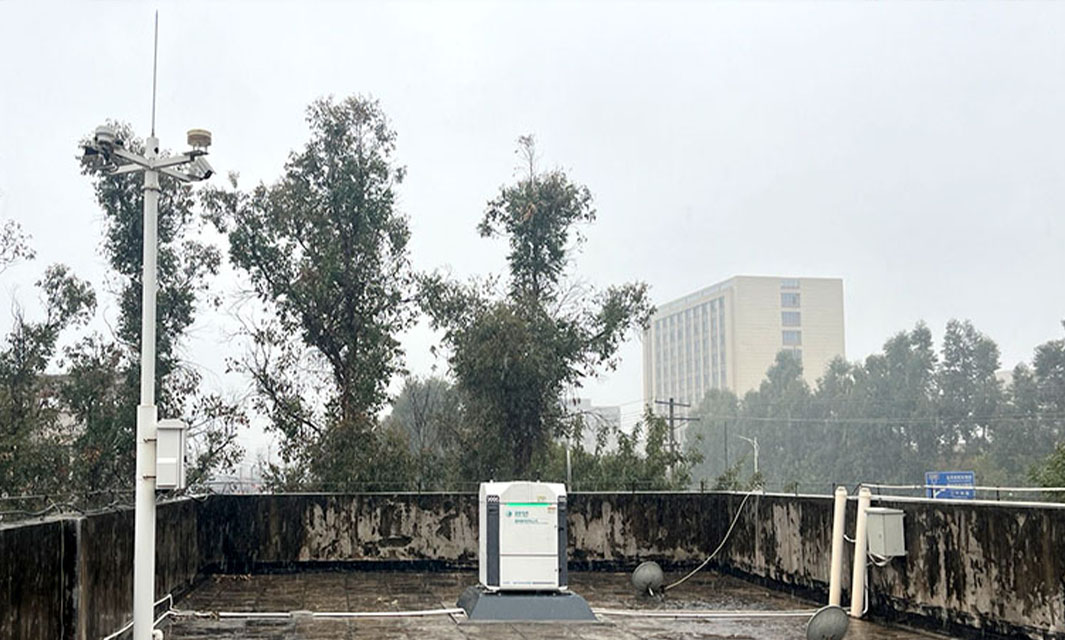 智慧無人機飛入江西某變電站，提升精益化運檢水平