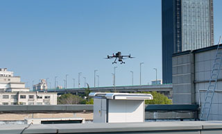 消防無人機(jī)時(shí)刻守護(hù)城市安全